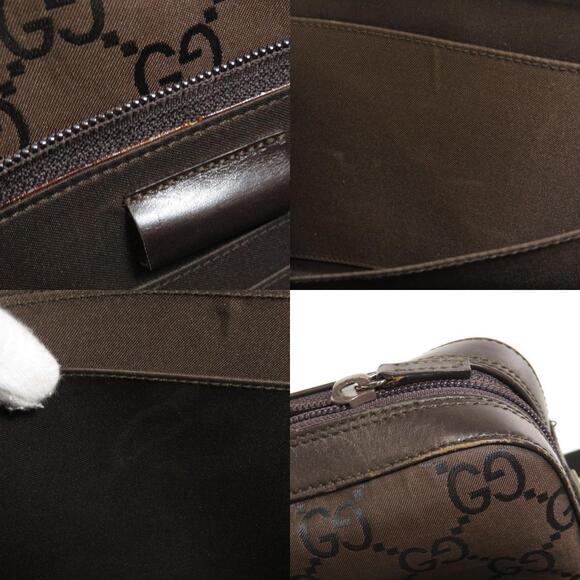 Gucci 001 3204 GG Pattern Shoulder Bag Nylon - Picture 8 of 10